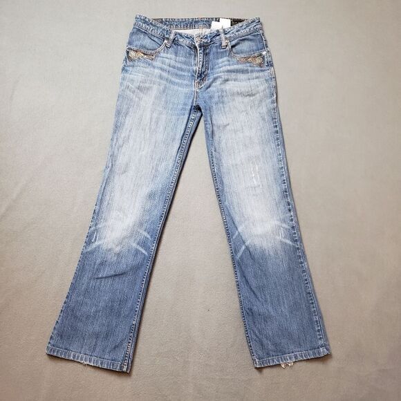 Lawman embroidered boot cut jeans - Picture 6 of 16